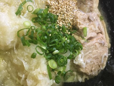 (糖質制限用)大根麺のさっぱりしょうゆラーメン